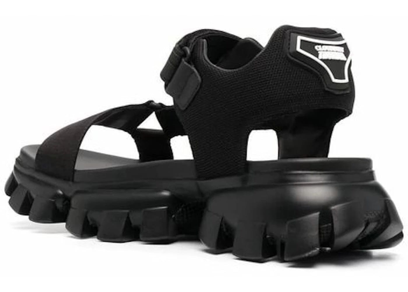 Prada Nastro Sandal Black