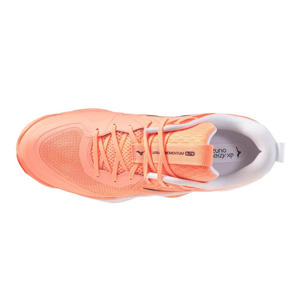 Mizuno Wave Momentum Elite Unisex Volleyball Shoe Coral Lava Orange