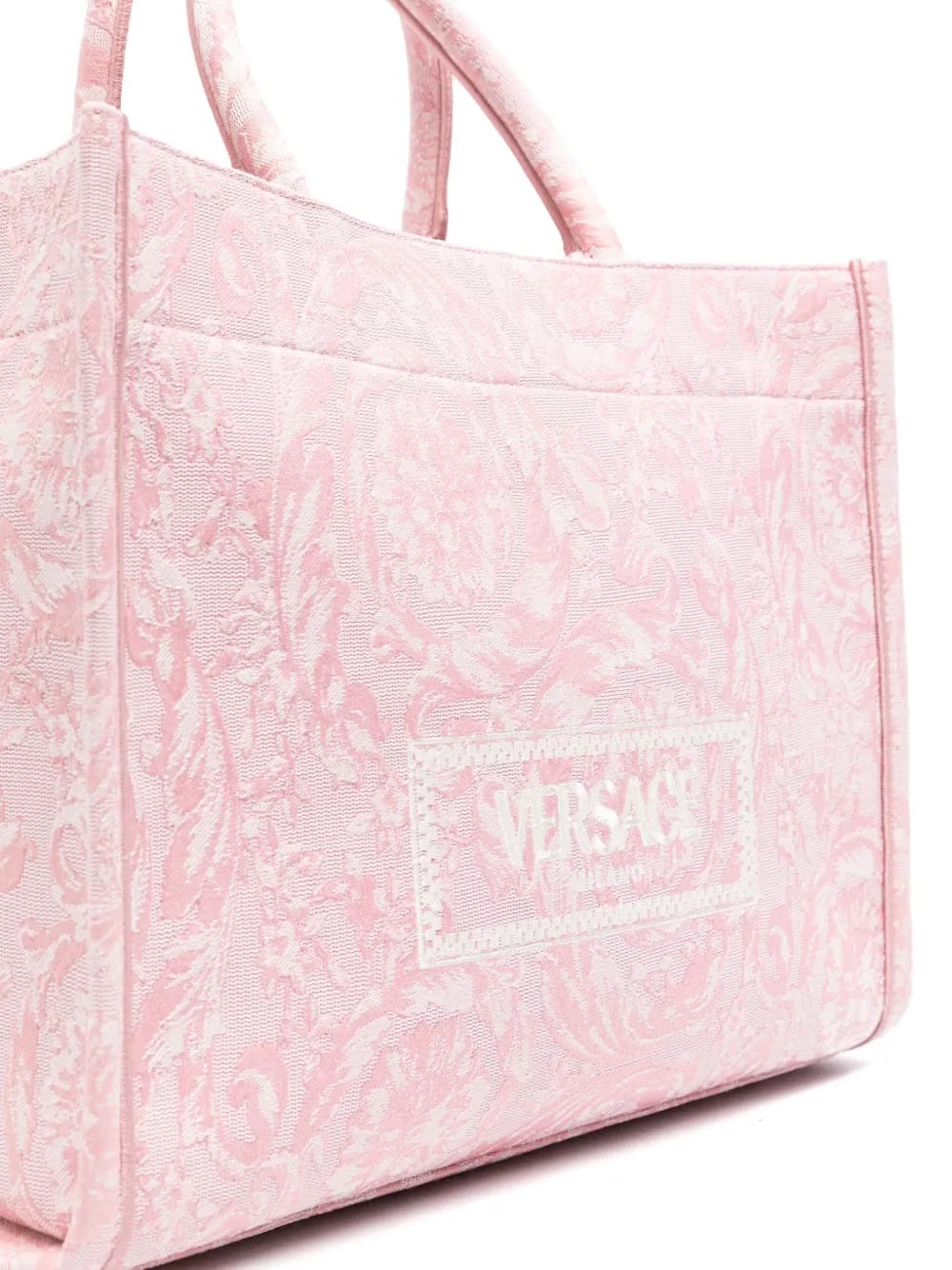 Athena Barocco-print tote bag