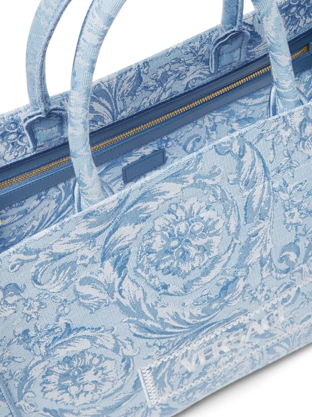 Athena Barocco-print tote bag