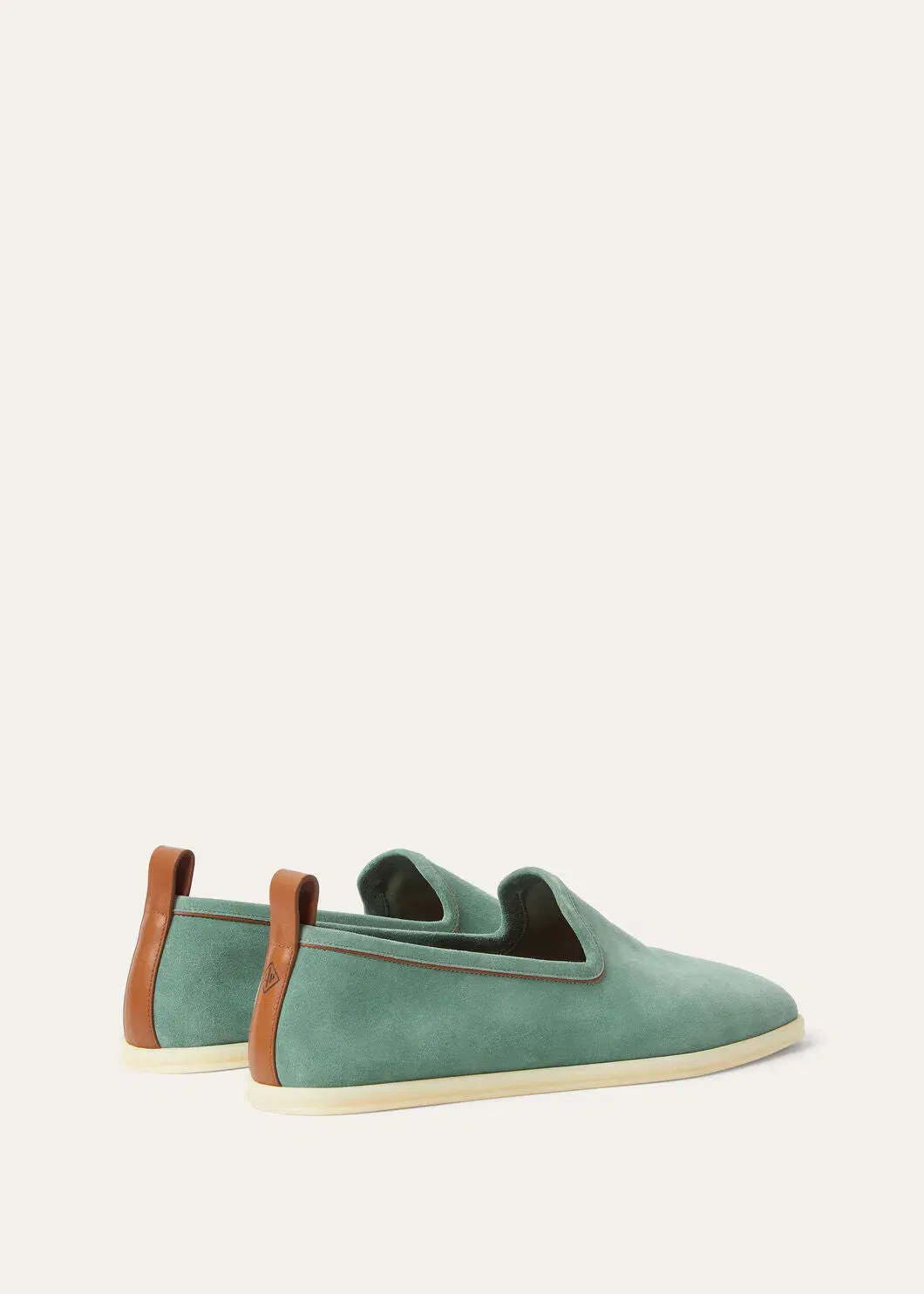 LoroPiana Venice Walk Loafer Pine Cloud