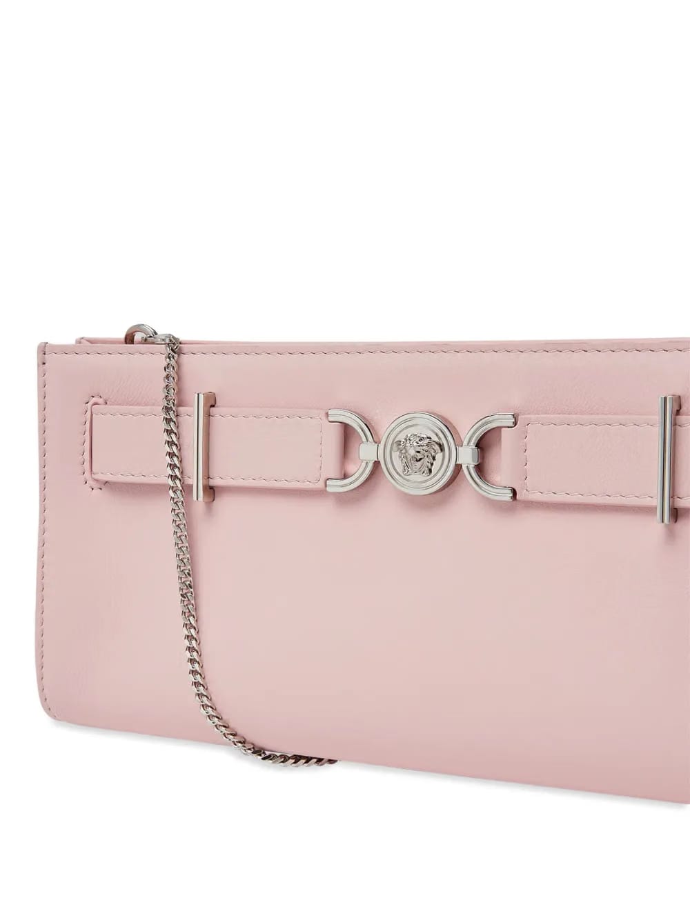 Medusa '95 leather clutch bag