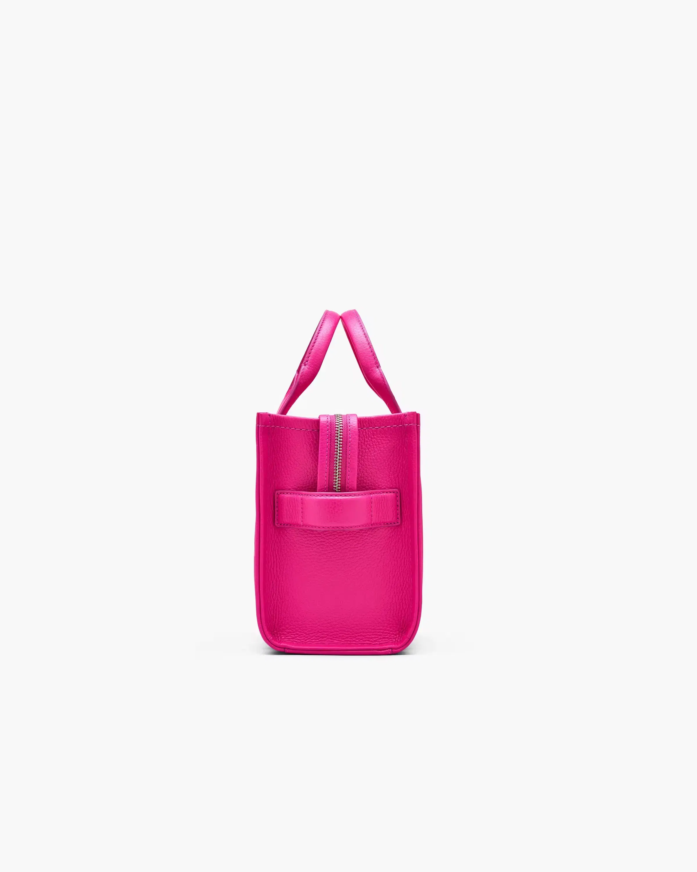 Marc Jacobs The Leather Small Tote Bag Hot Pink