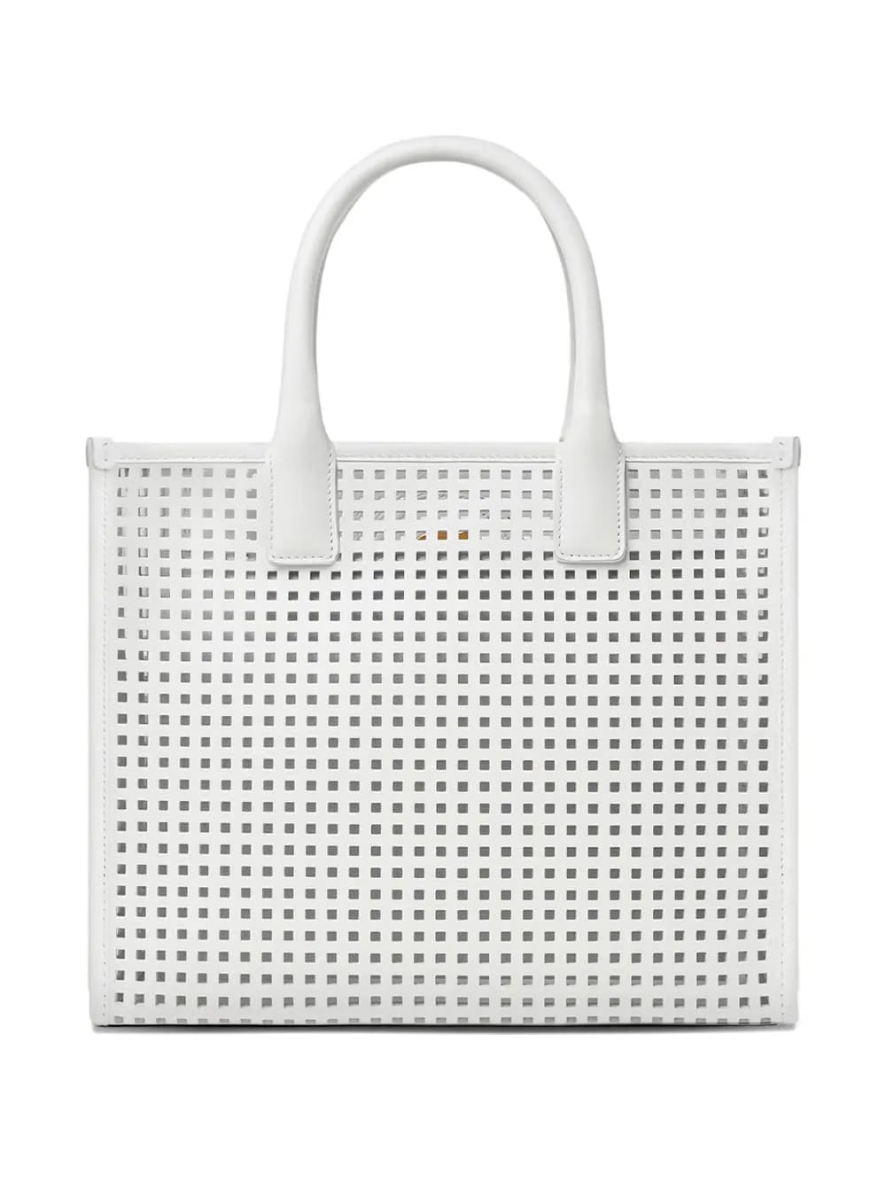 small medusa-plaque perforated tote bag