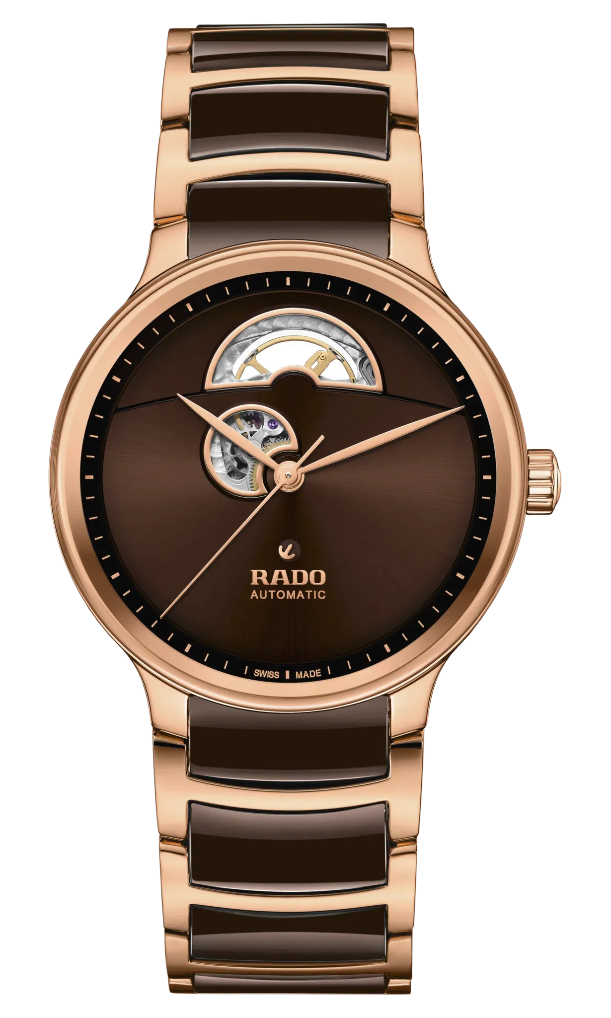 Rado Centrix Automatic Open Heart Brown r30013302