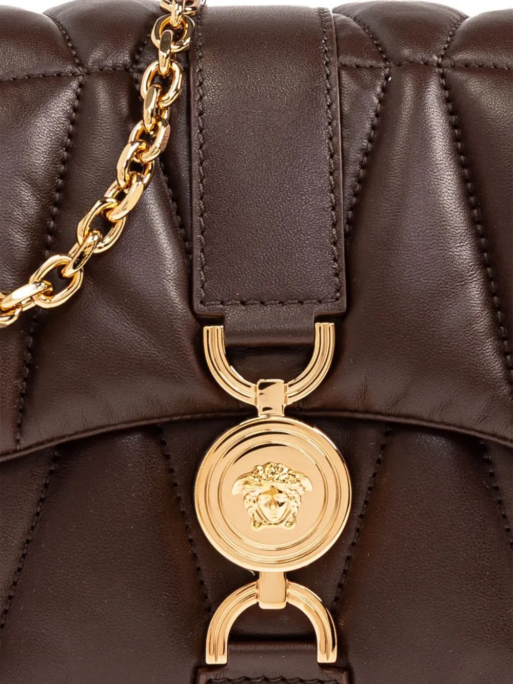 mini Kleio quilted shoulder bag