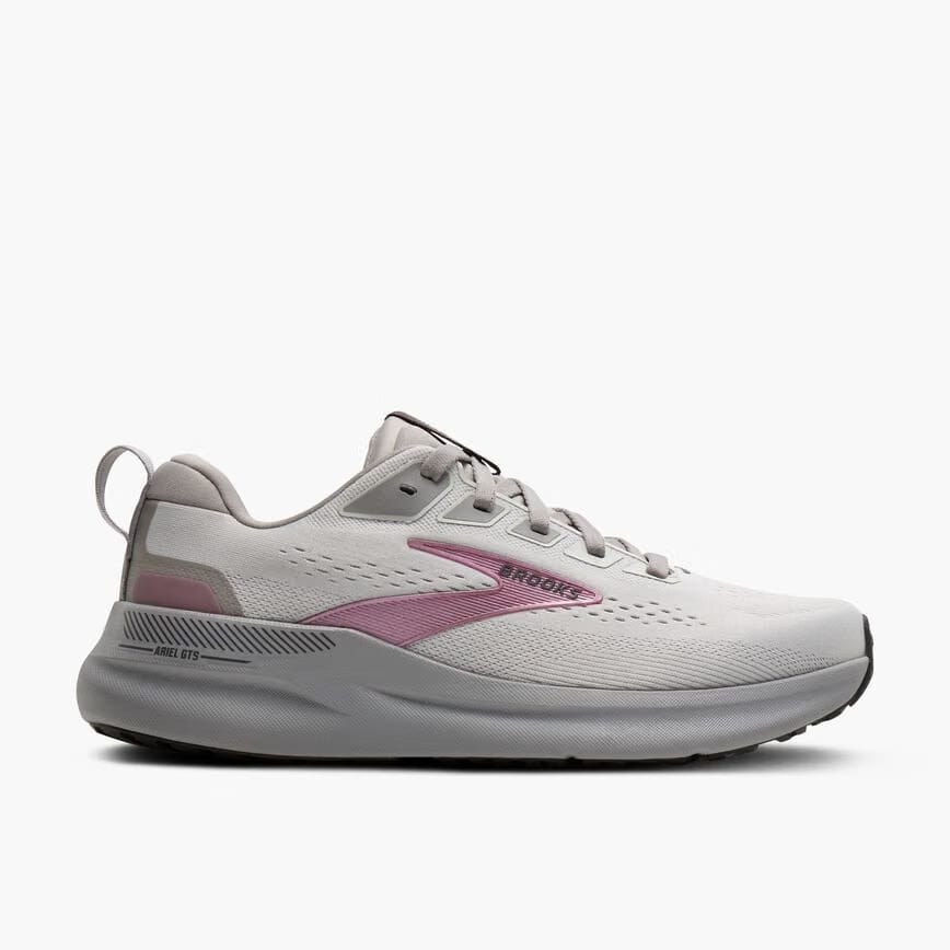 Brooks Ariel GTS 26 Oyster Mushroom/Alloy/Pink (Women's)