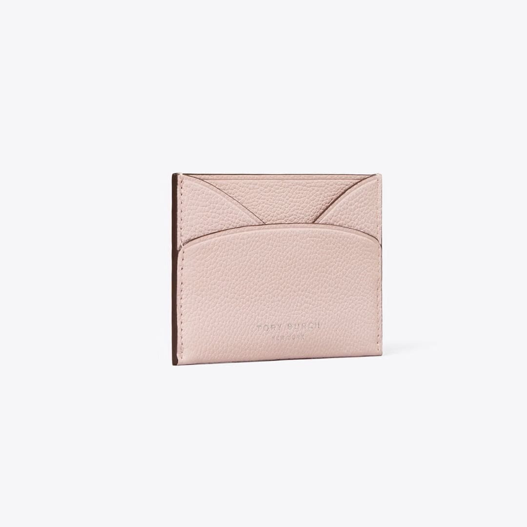 Tory Burch Romy Flat Card Case Rose