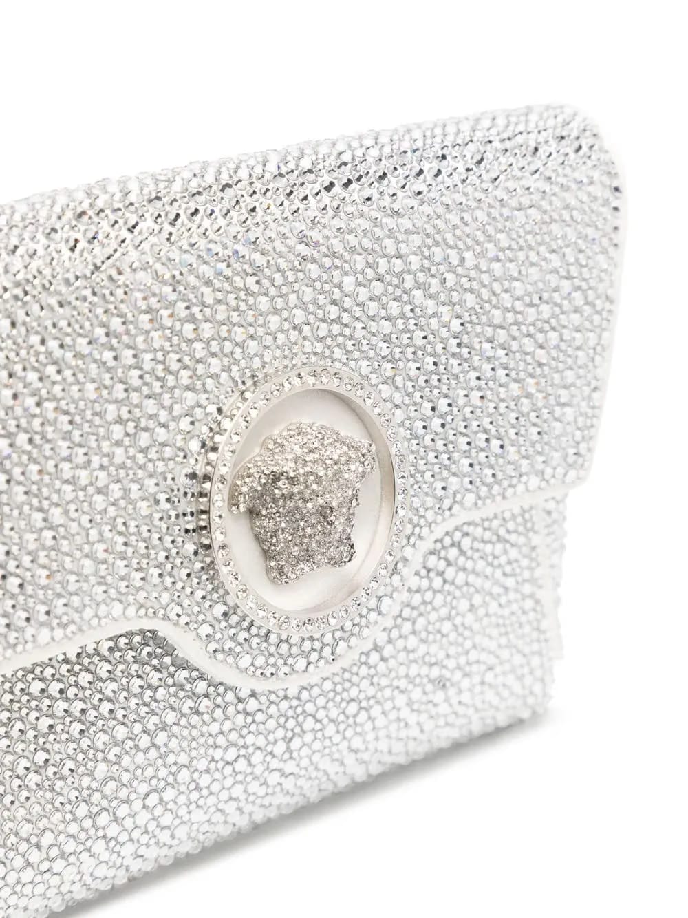 La Medusa crystal envelope clutch
