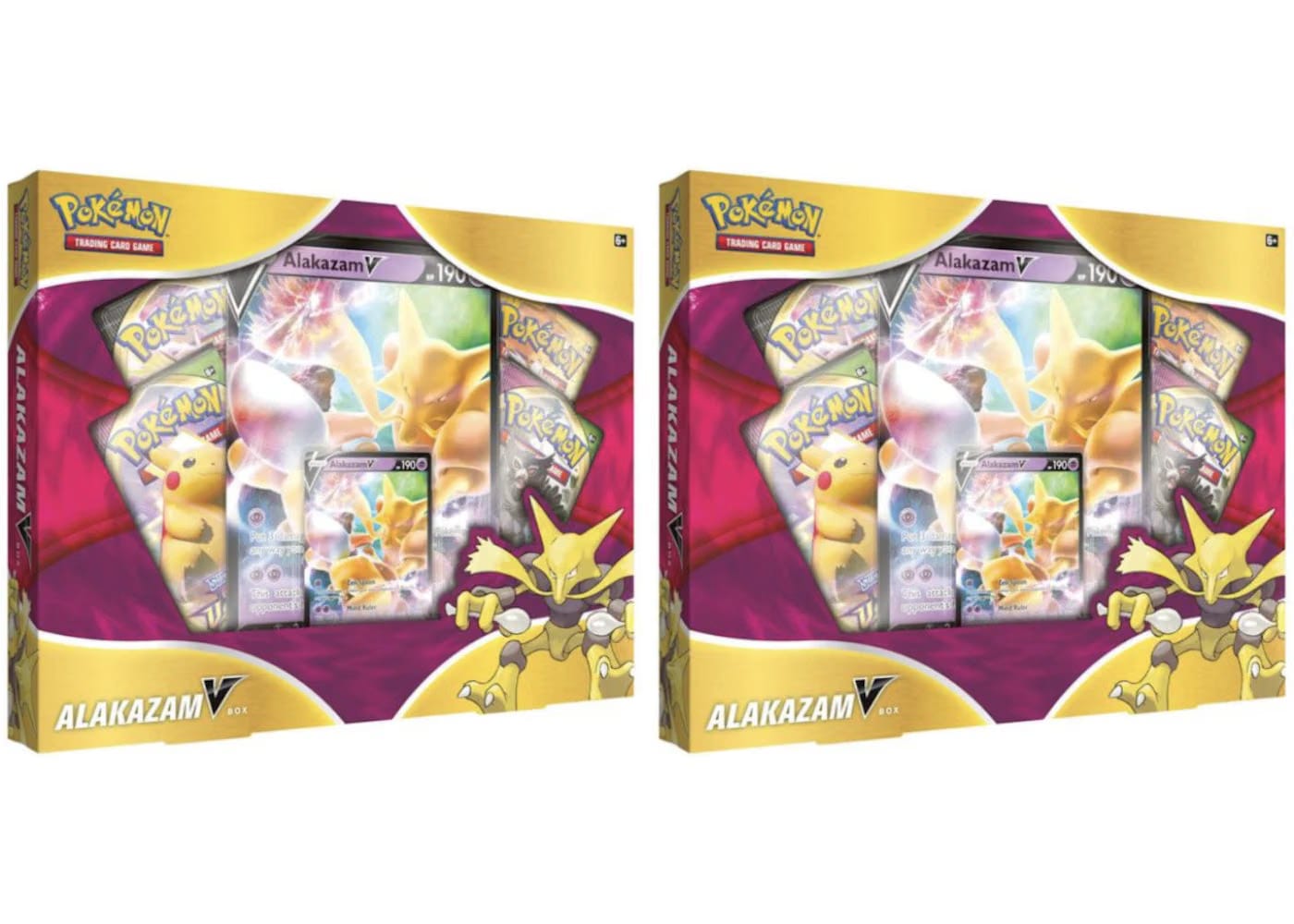 Pokemon Tcg Alakazam V Box 2X Lot