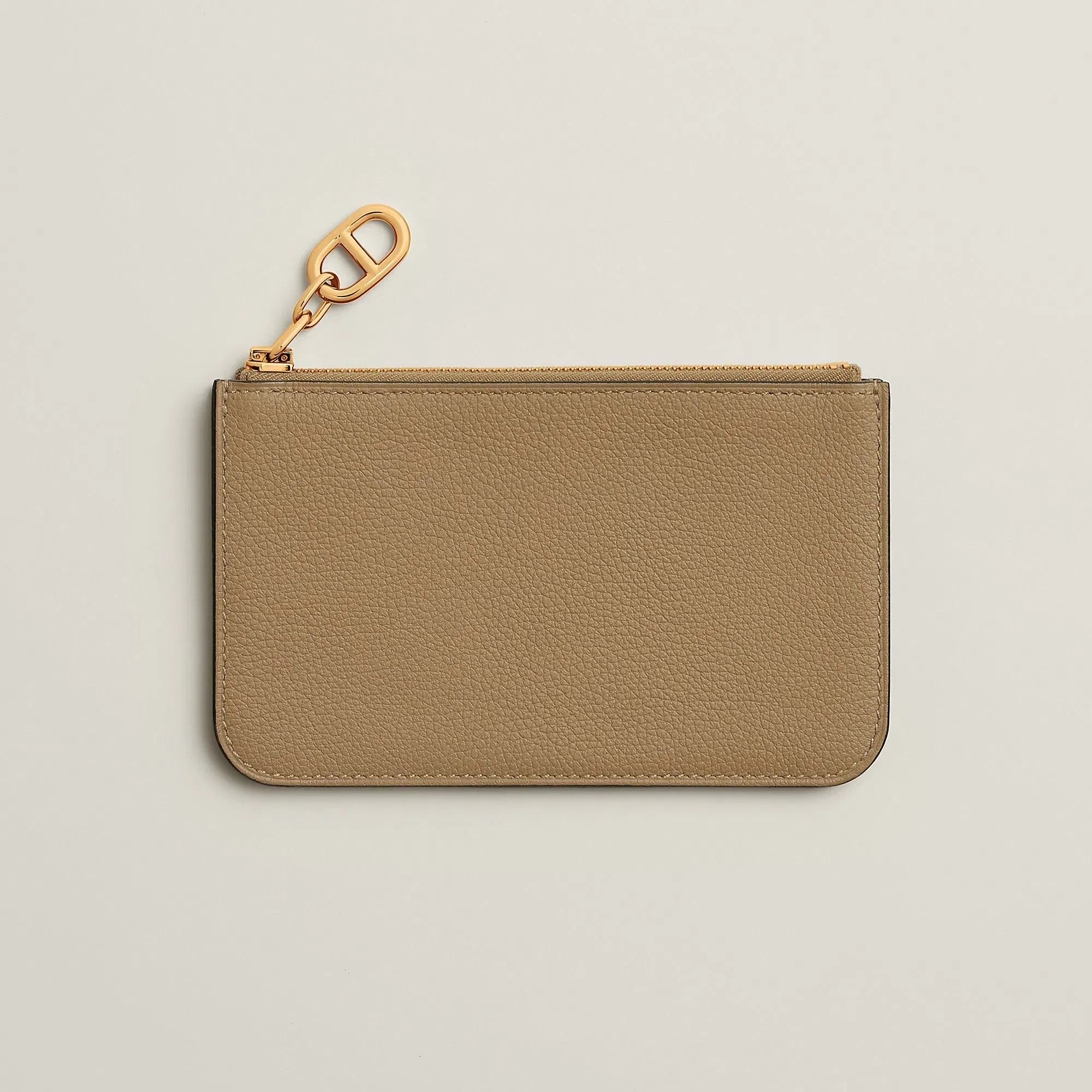 Hermes Zipengo Chaine D'Ancre Card Holder Bton
