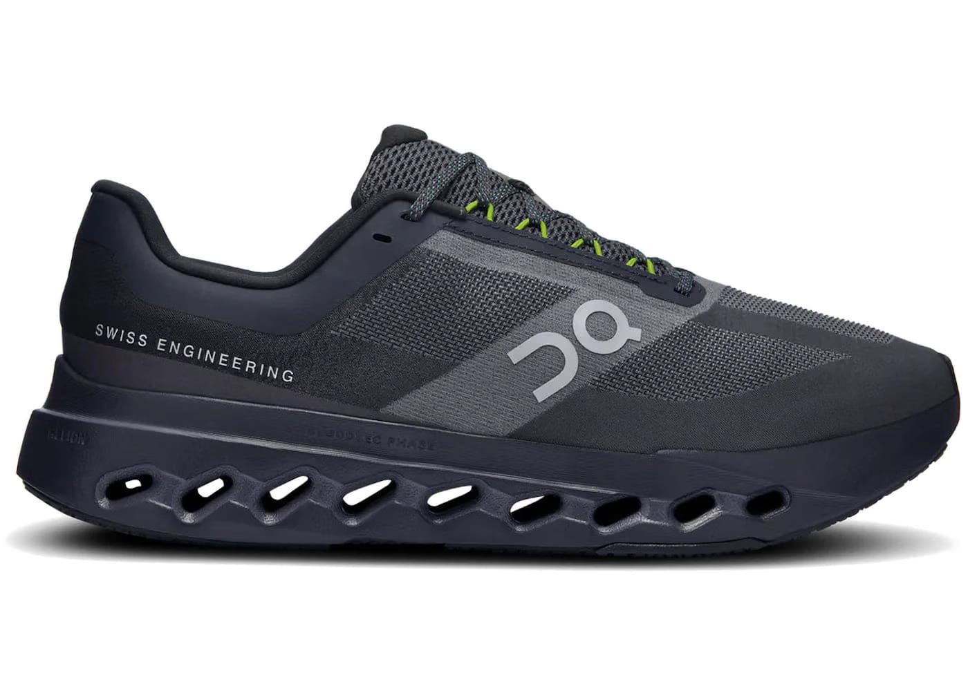 On Running Cloudsurfer Next Lumos Black Iron Womens