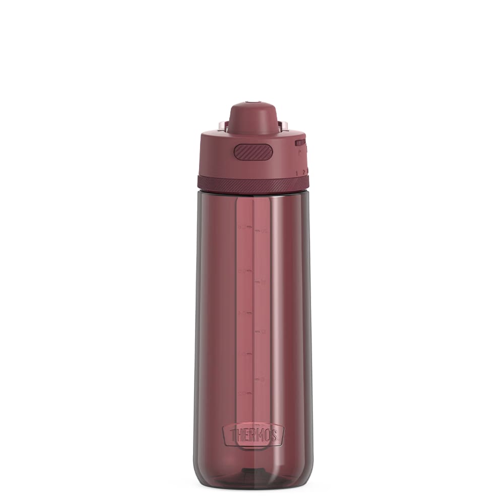 Thermos 24oz Alta Hard Tritan Water Bottle Espresso Black
