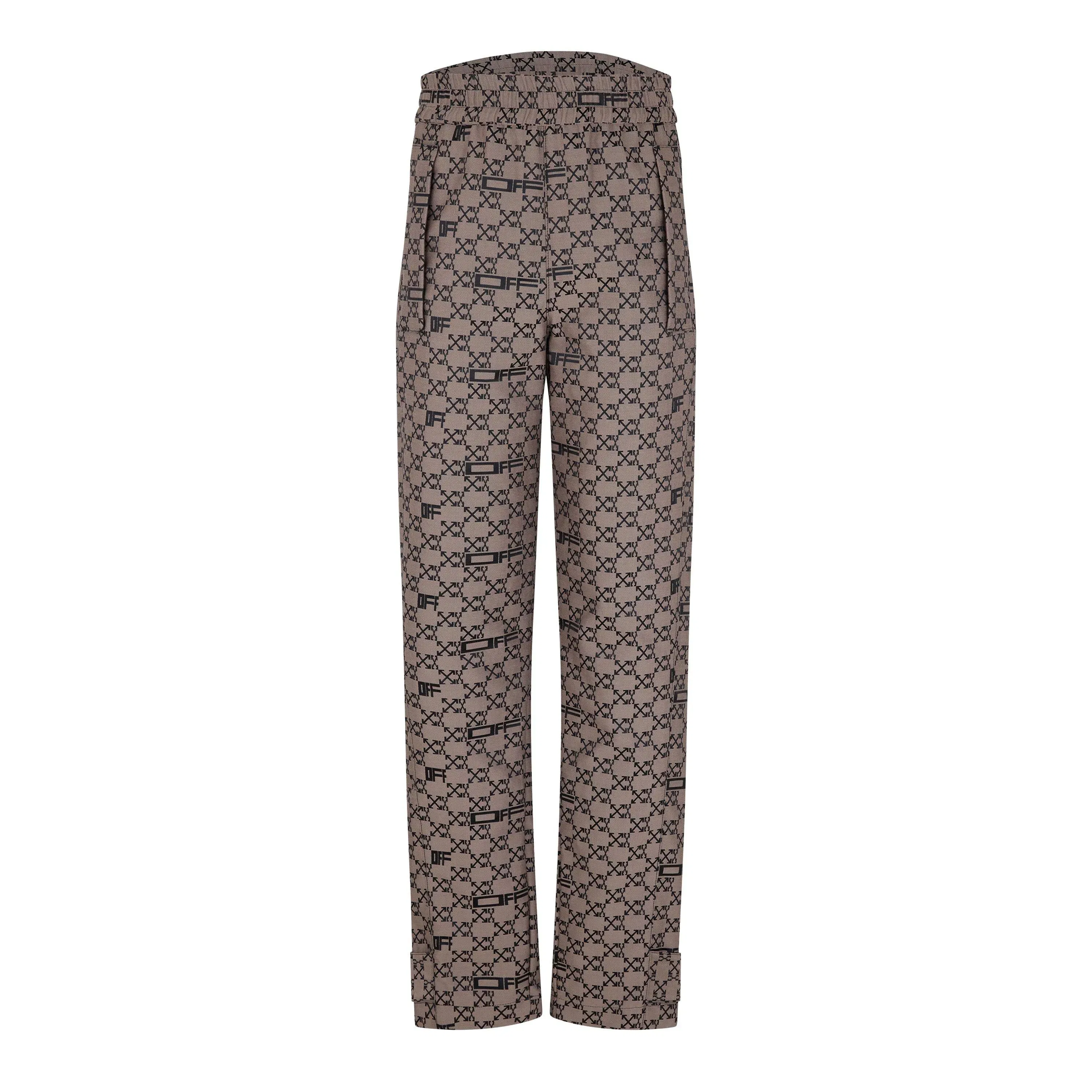 Mono Track Pant Monogram Trousers