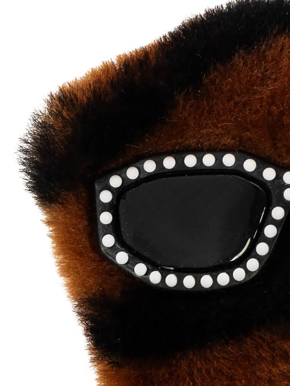 faux-fur bag charm