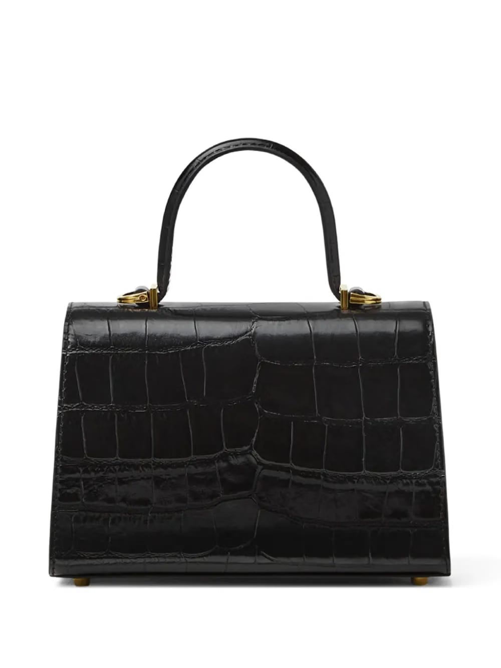 small Medusa '95 croc-effect tote bag