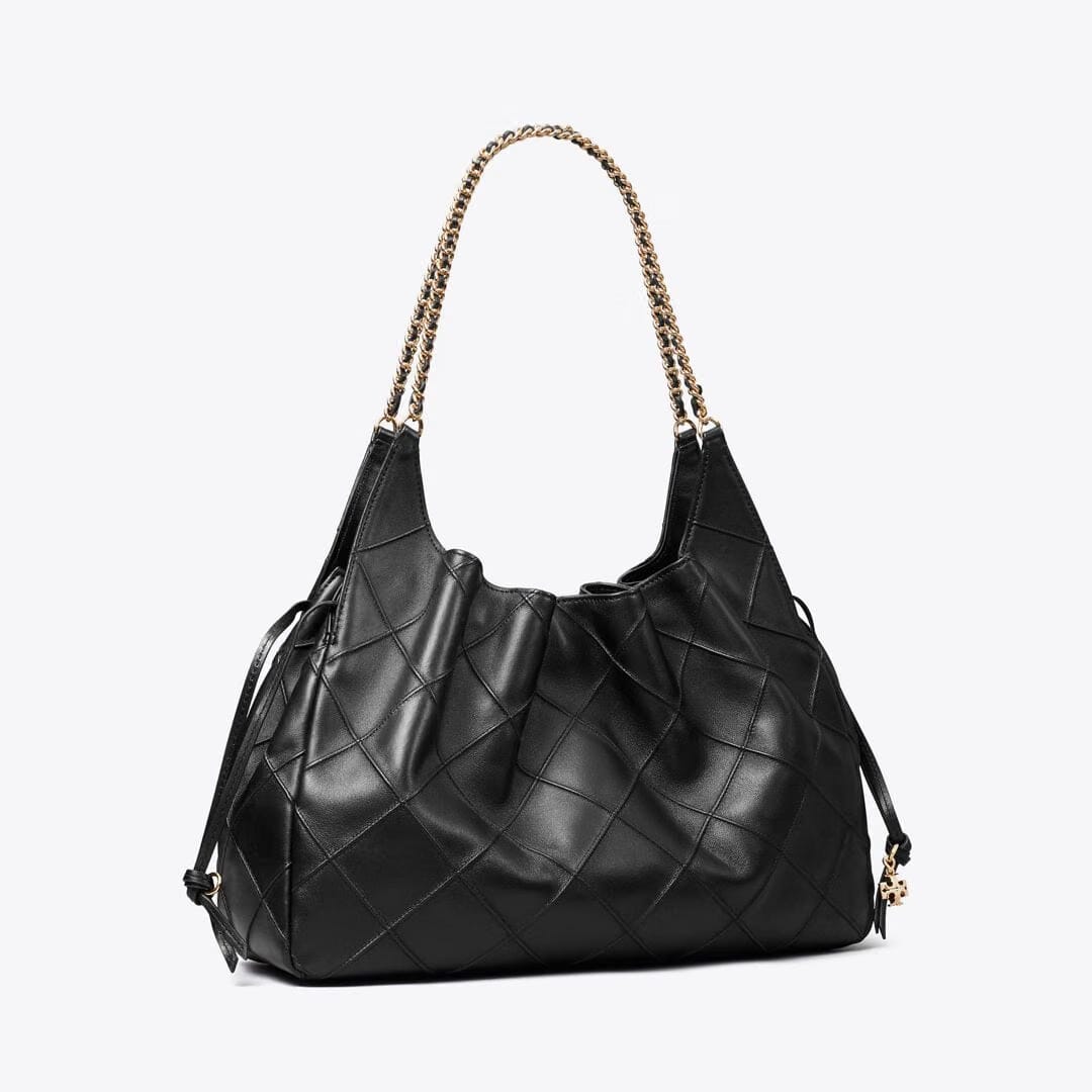 Tory Burch Large Fleming Tote Black