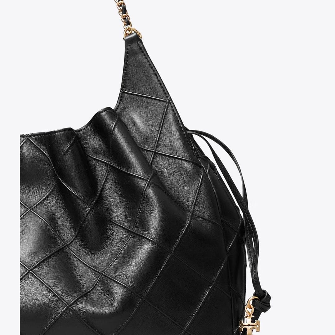 Tory Burch Large Fleming Tote Black