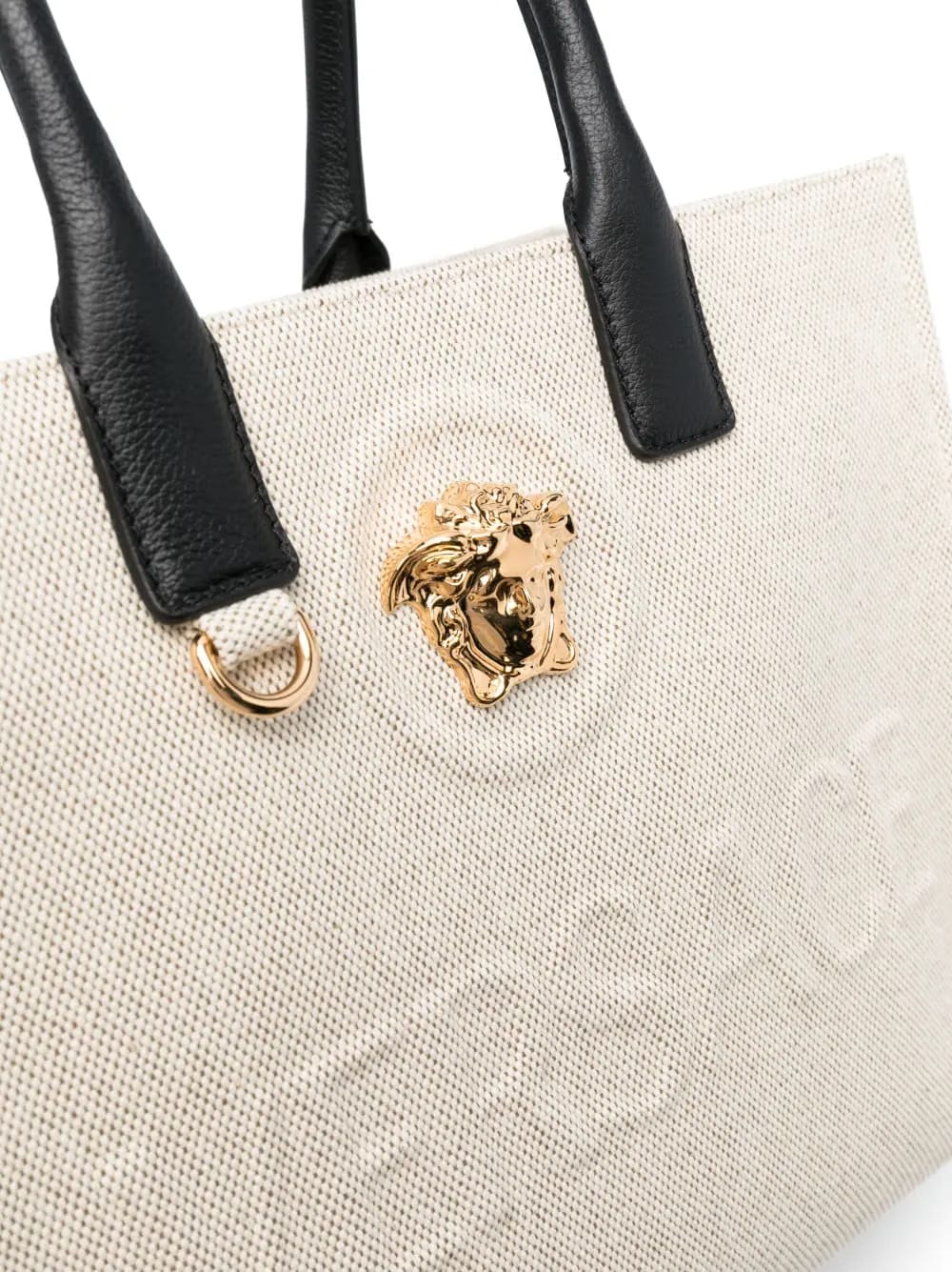 large La Medusa canvas tote bag