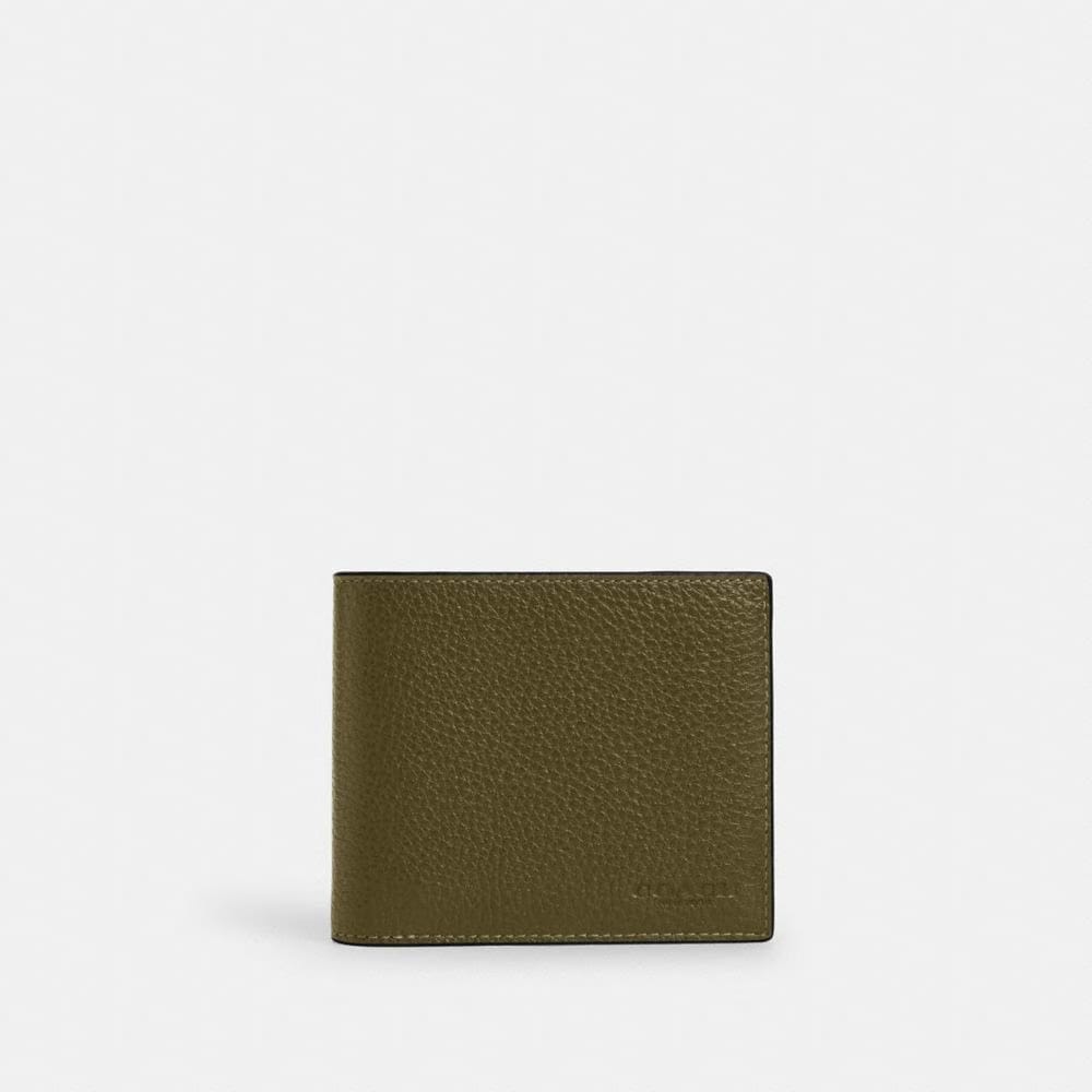 Coach 3 In 1 Wallet Silver Olive