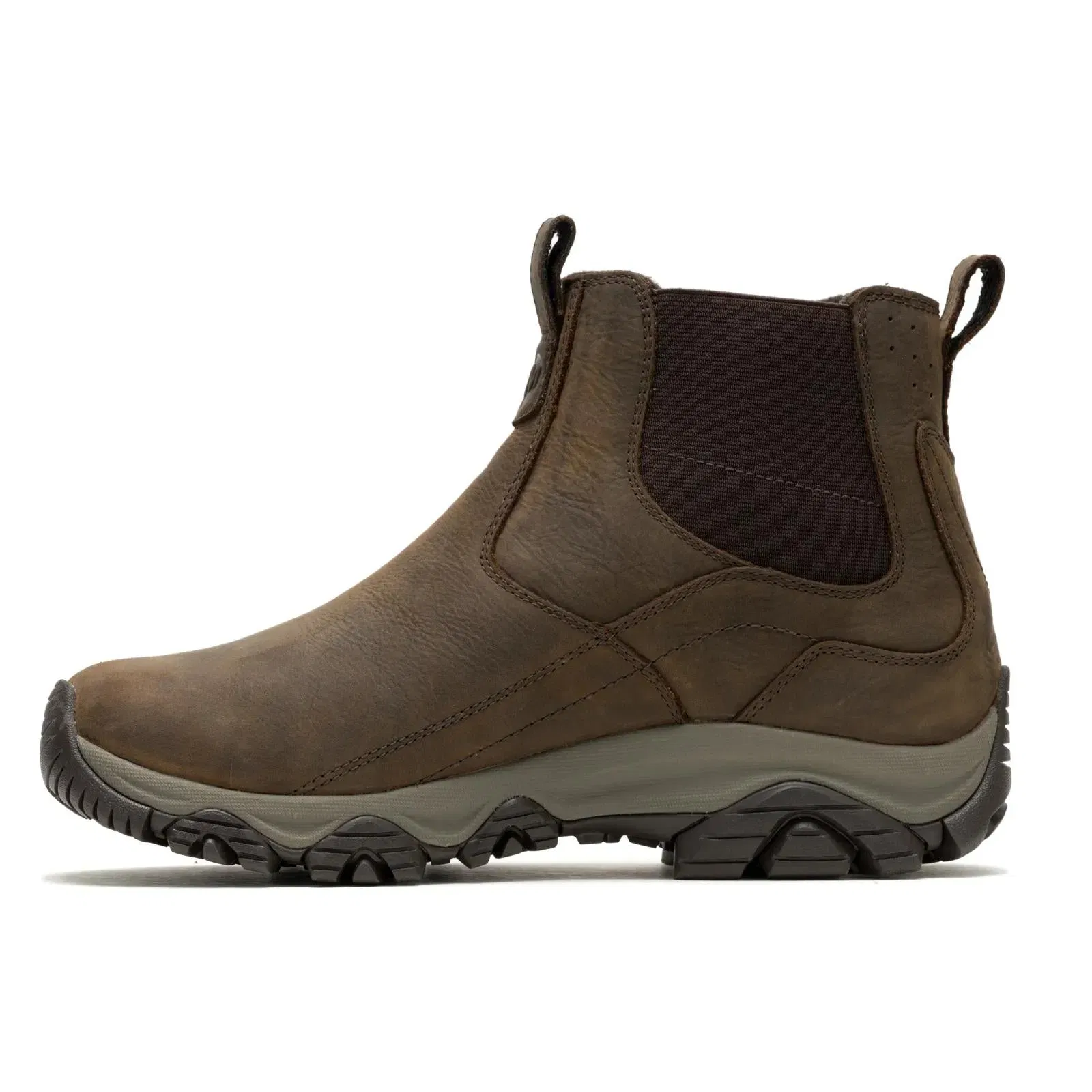 Merrell Men's Moab Adventure 3 Chelsea Polar Waterproof Wide Width Earth
