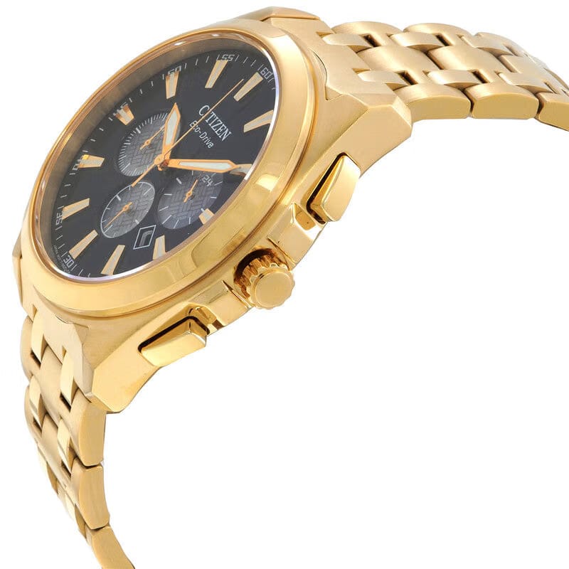 Citizen Peyten Chronograph Black Dial Mens Watch
