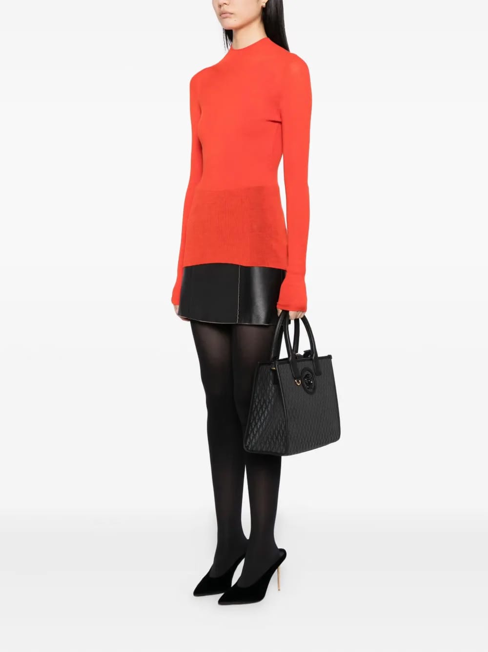 small V Allover La Medusa tote bag