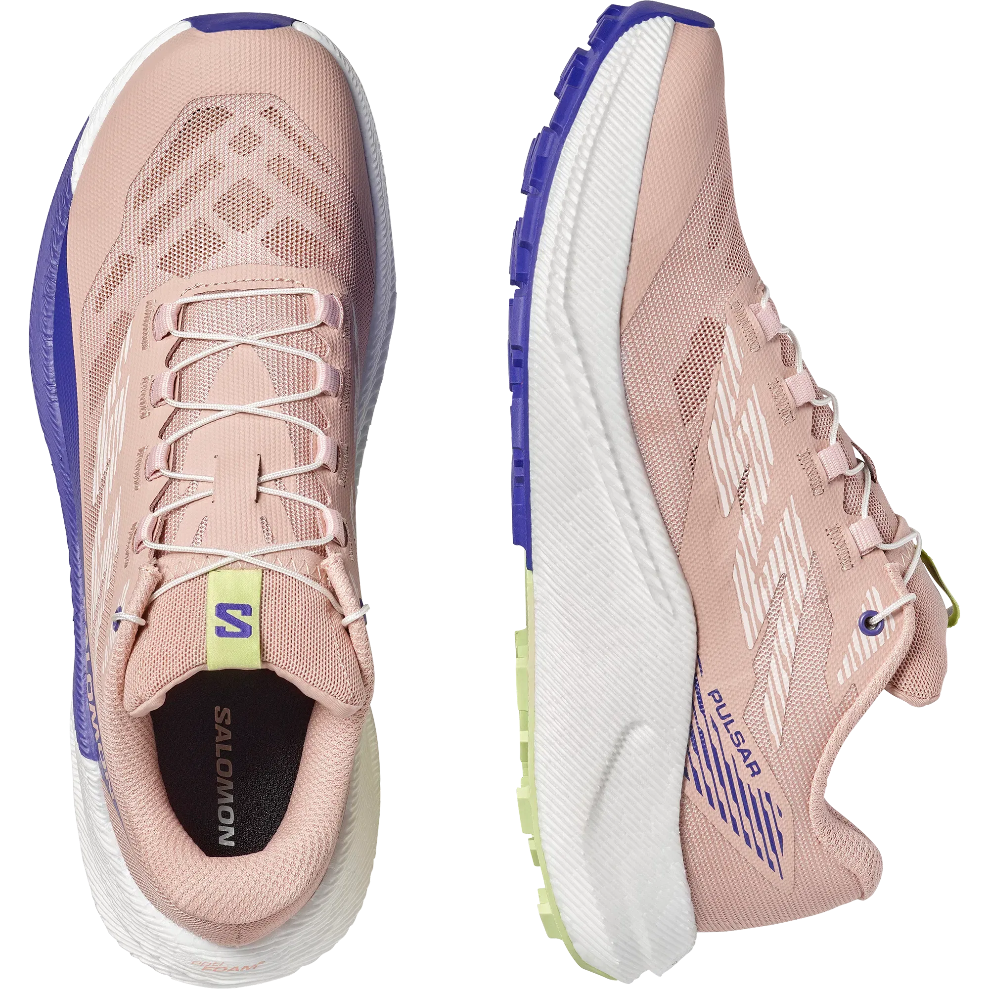 Salomon Pulsar Trail Running Shoes Womens Shadow Gray
