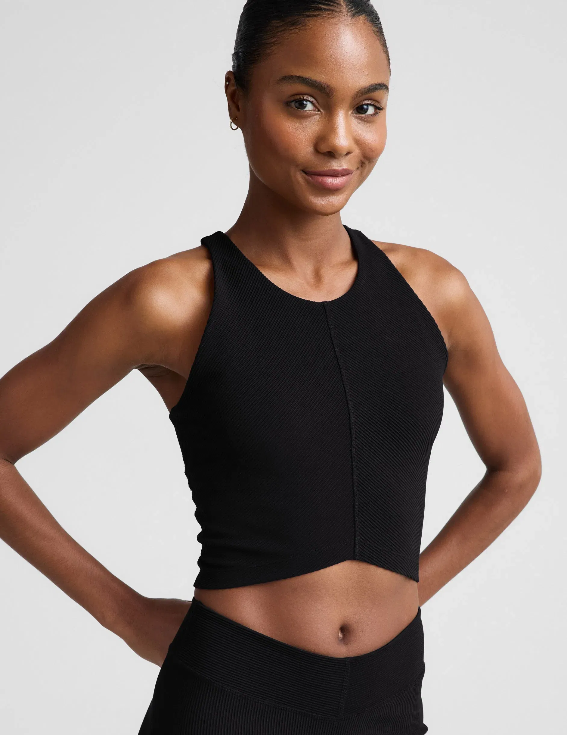 Beyond Yoga Impulse Ribbed High Neck Tank Women's