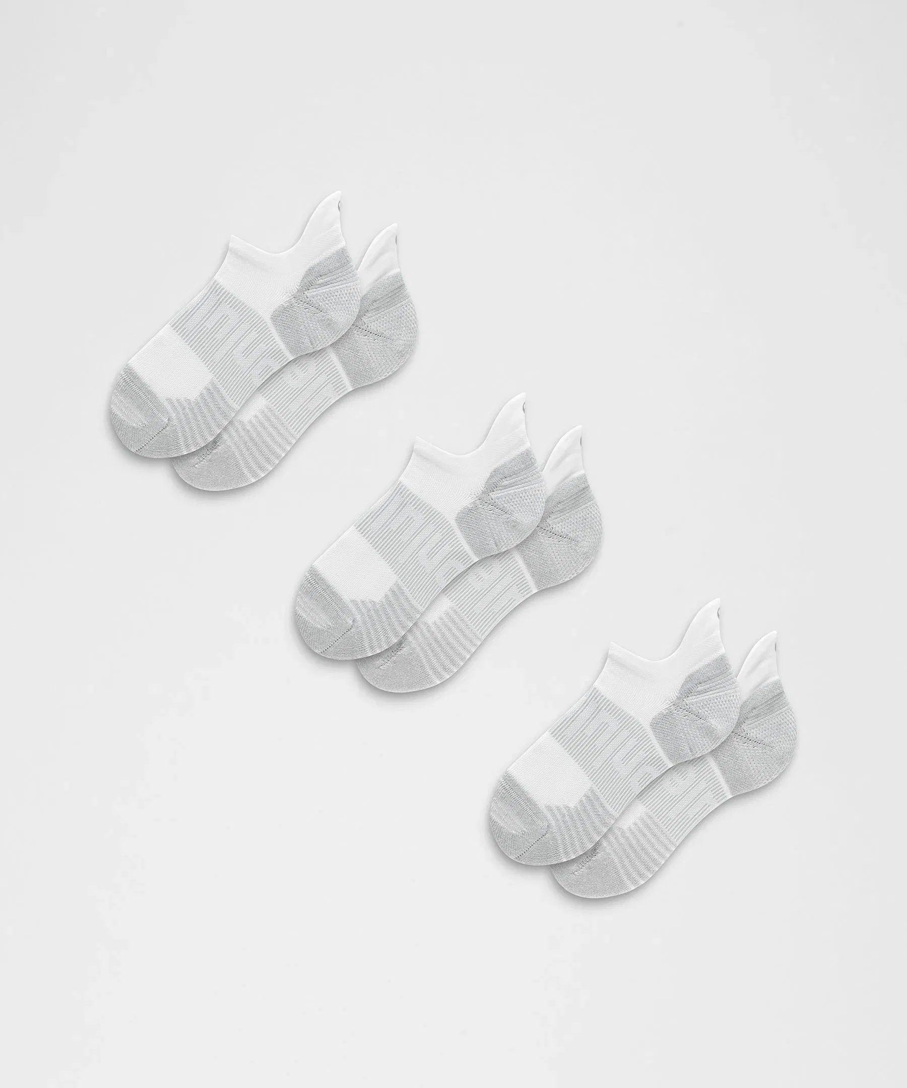 Lululemon Unisex Power Stride Cushion Tab Socks *3 Pack