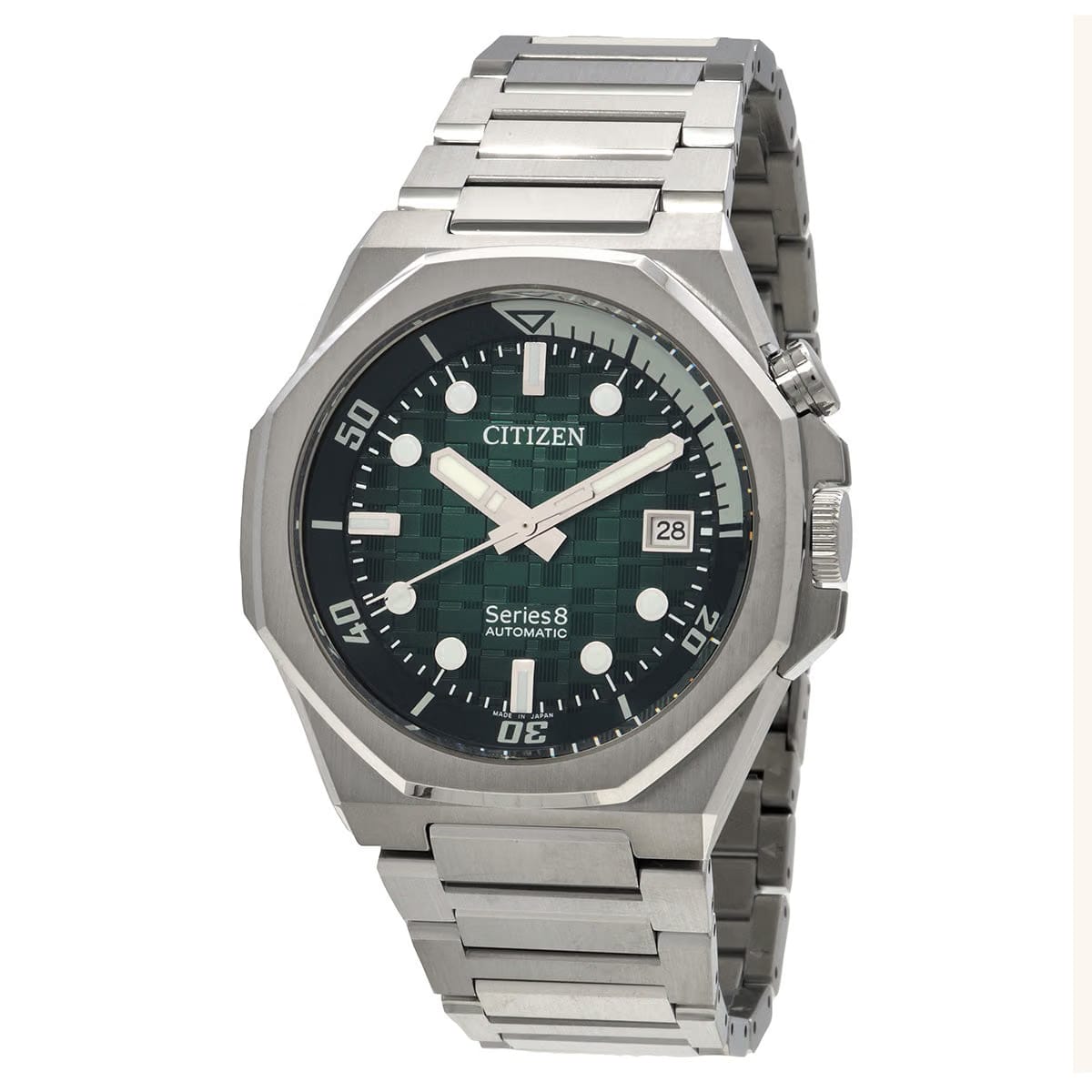 Citizen Series8 890 Automatic Green Dial Mens Watch