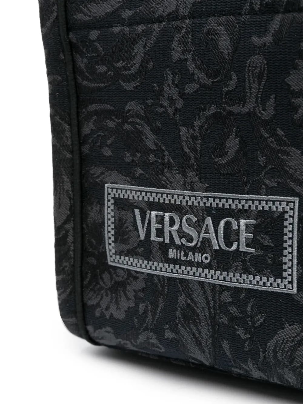mini Barocco Athena jacquard tote bag