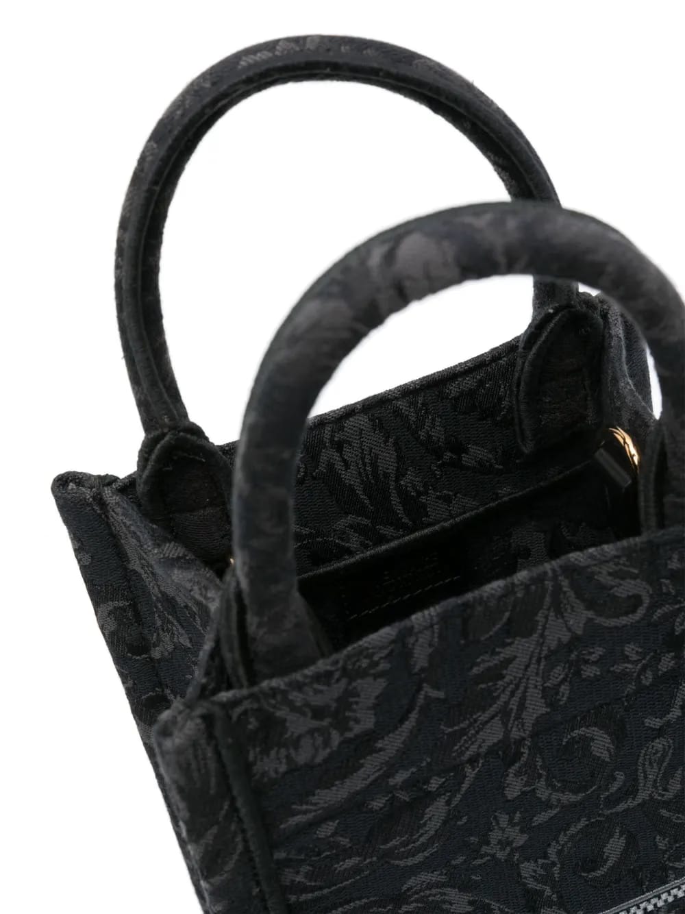 mini Barocco Athena jacquard tote bag