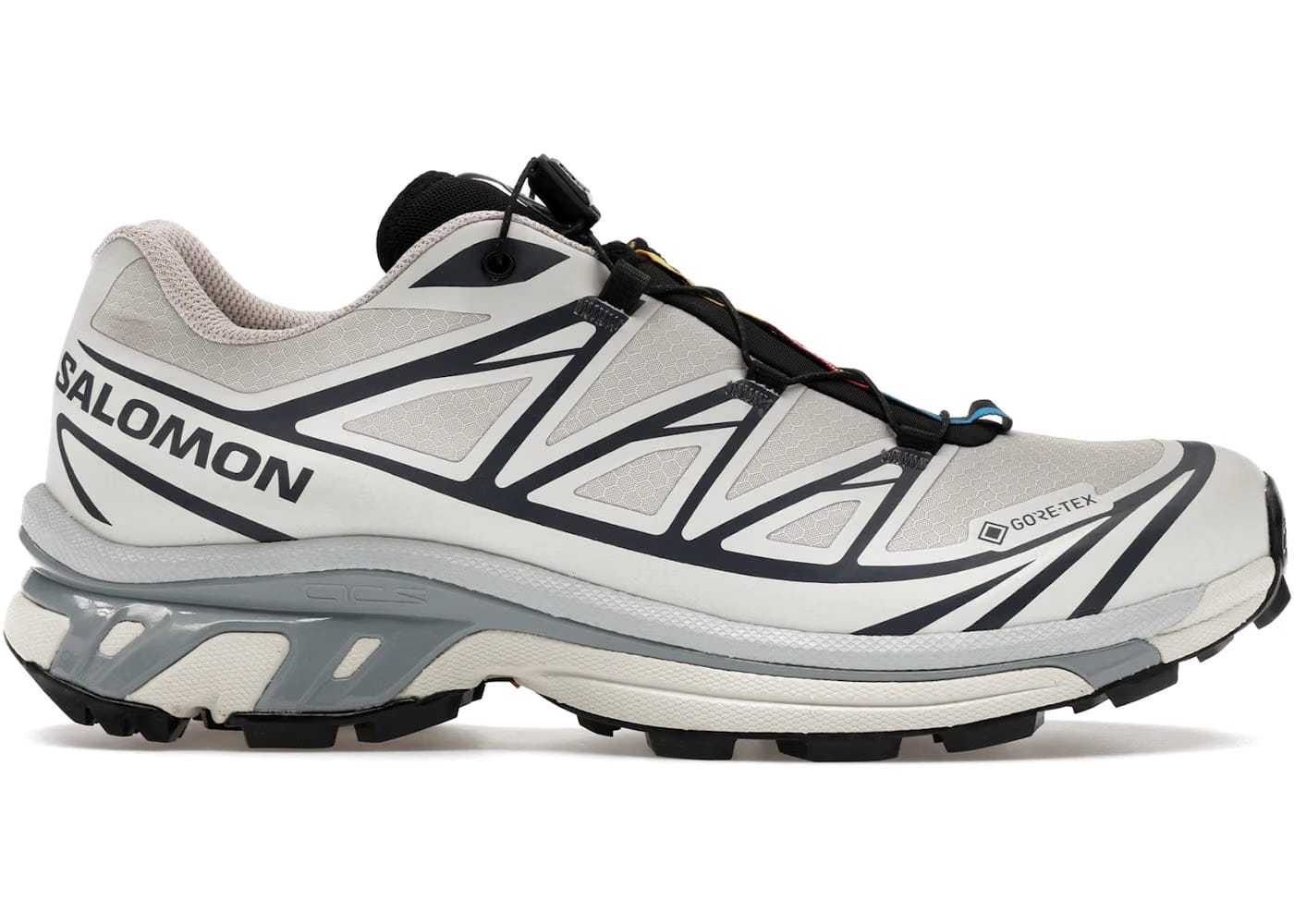 Salomon Xt-6 Gore-Tex Silver Cloud Black