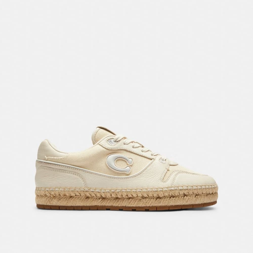 Women's Coach Soho Espadrille Sneaker Chalk