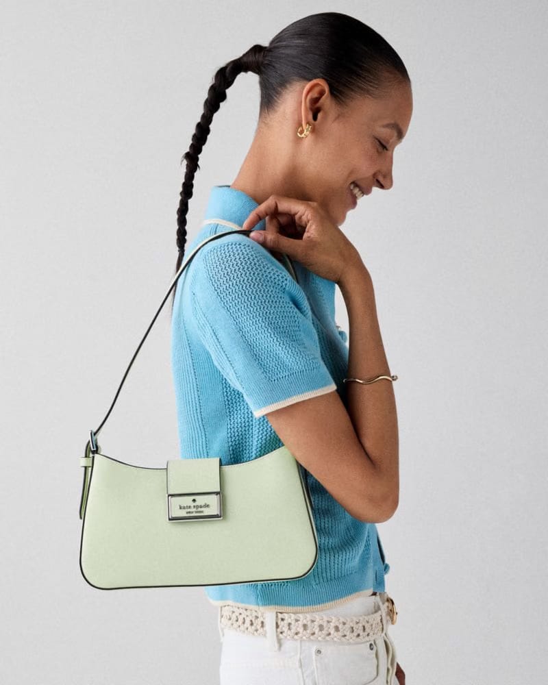 KateSpade Reegan Small Shoulder Bag Lime Frosting