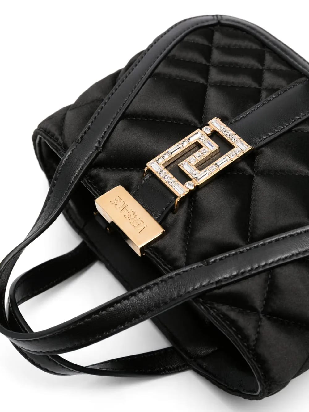 Greca Goddess quilted tote bag