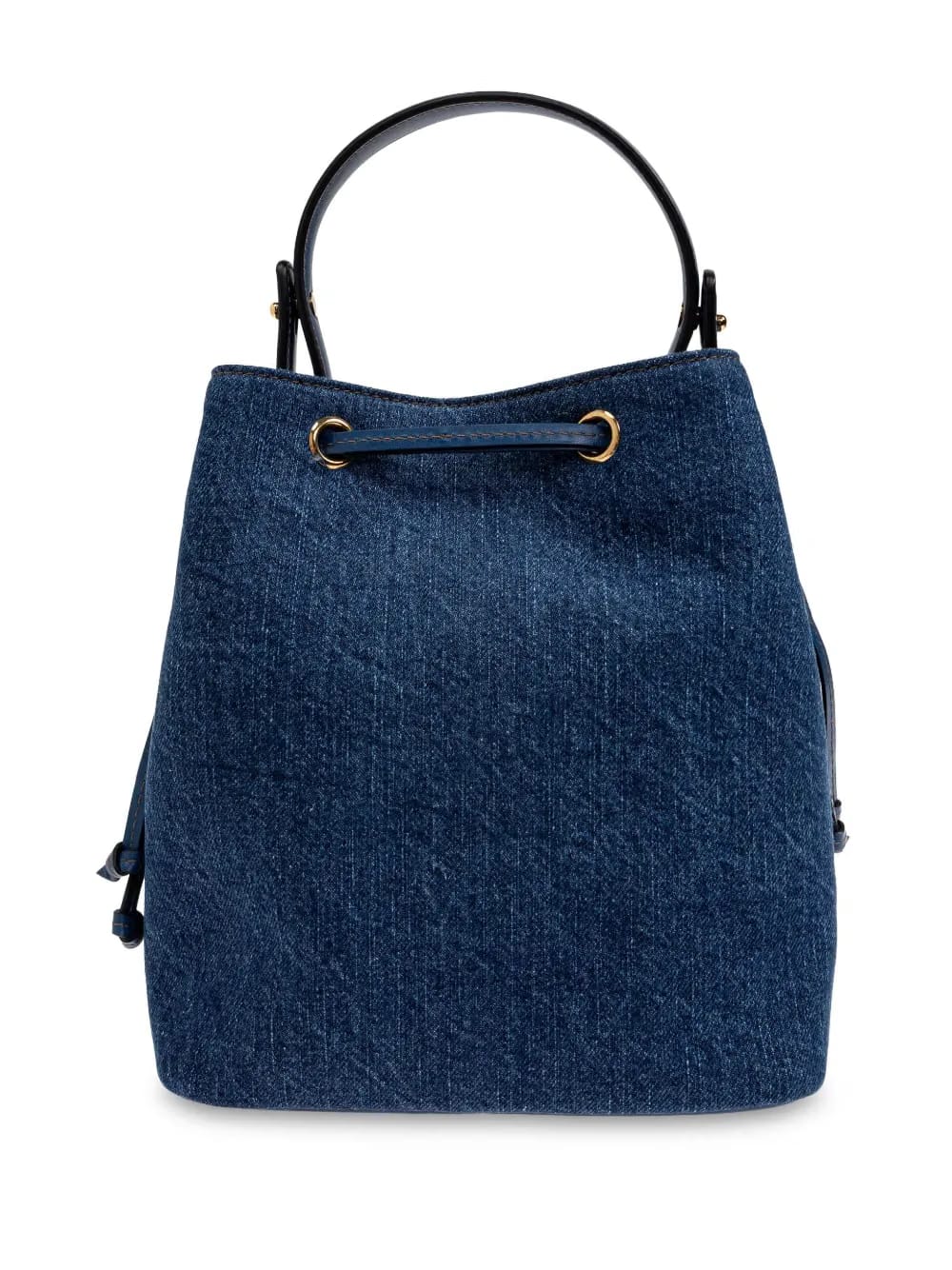 La Medusa denim bucket bag