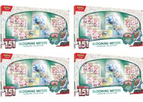 Pokemon Scarlet & Violet 151 Blooming Waters Premium Collection Box 4X Lot