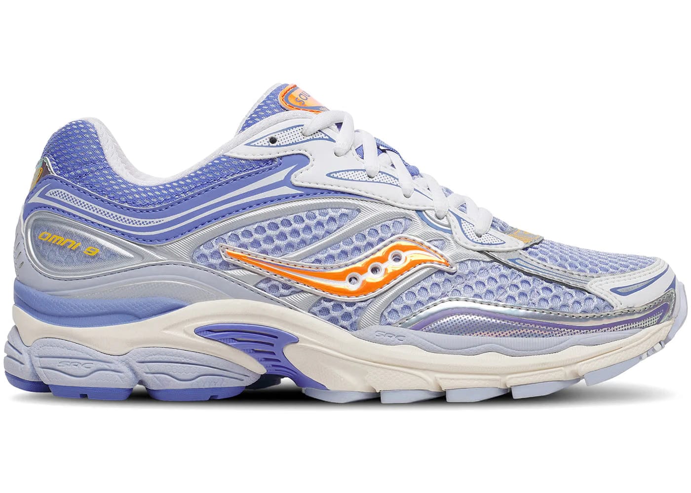 Saucony Progrid Omni 9 Speed Shades Orange Blue Womens