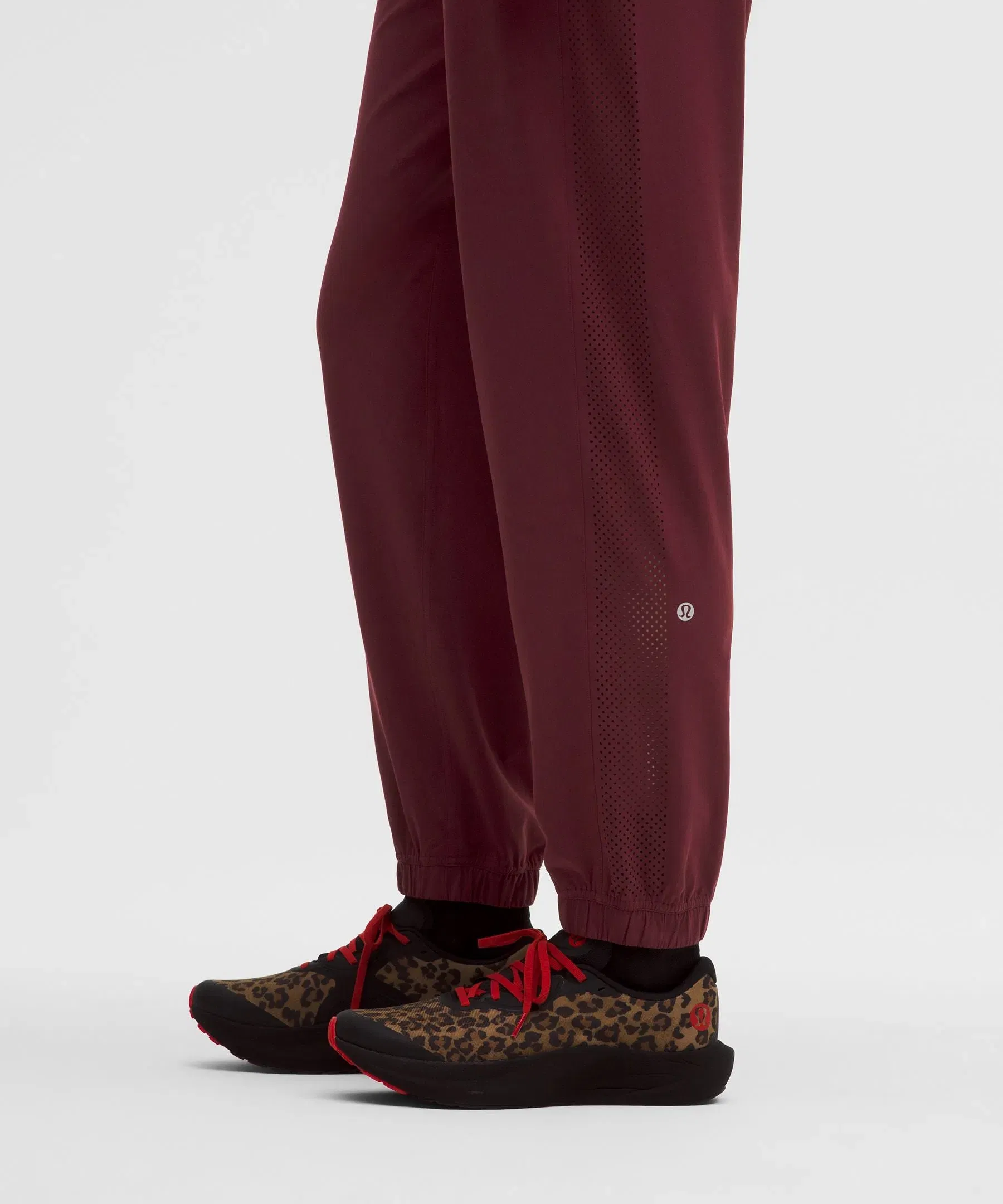 Lululemon Women's Adapted State Mid-Rise Jogger *Perforated Stripe
