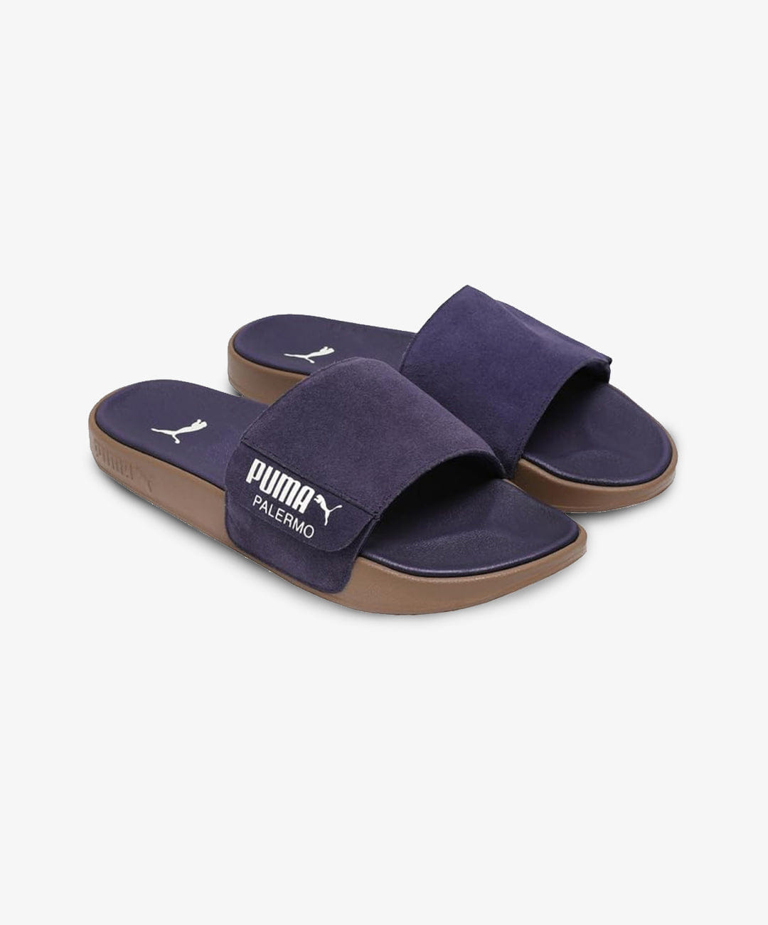 Puma Leadcat 2.0 Palermo Foil Slides Deep Plum-Warm White-Gum