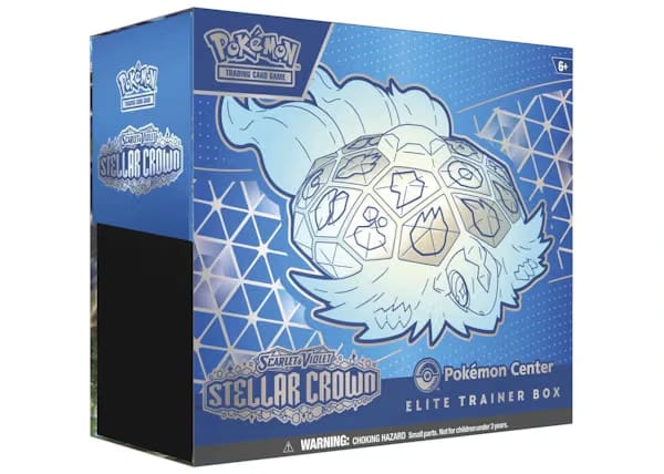 Pokemon Scarlet & Violet Steller Crown Pokemon Center Elite Trainer Box