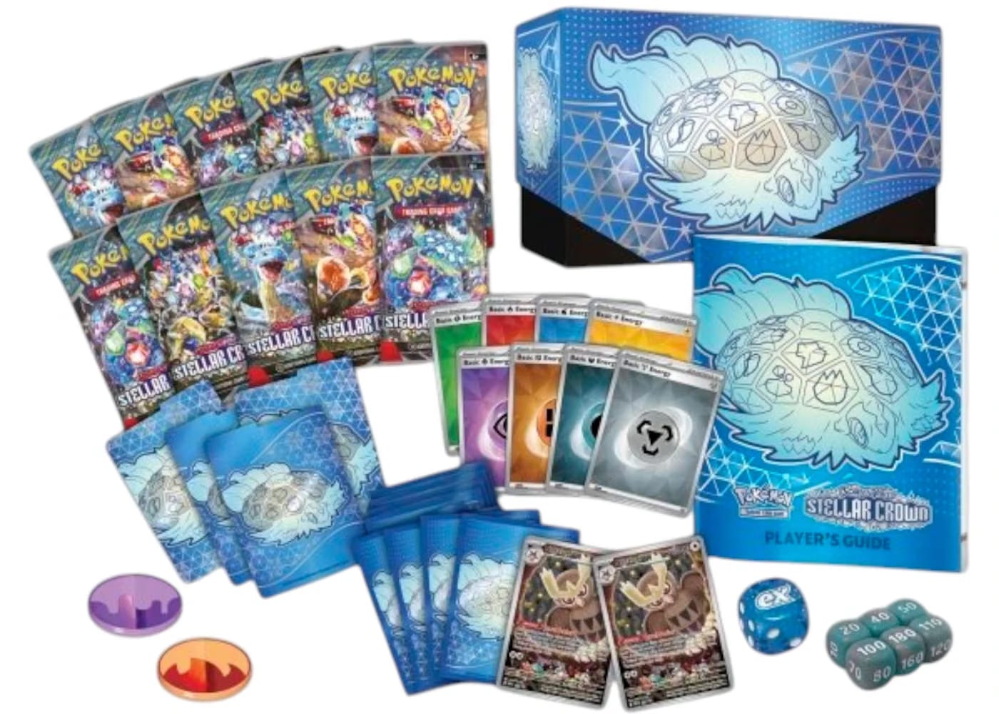 Pokemon Scarlet & Violet Steller Crown Pokemon Center Elite Trainer Box