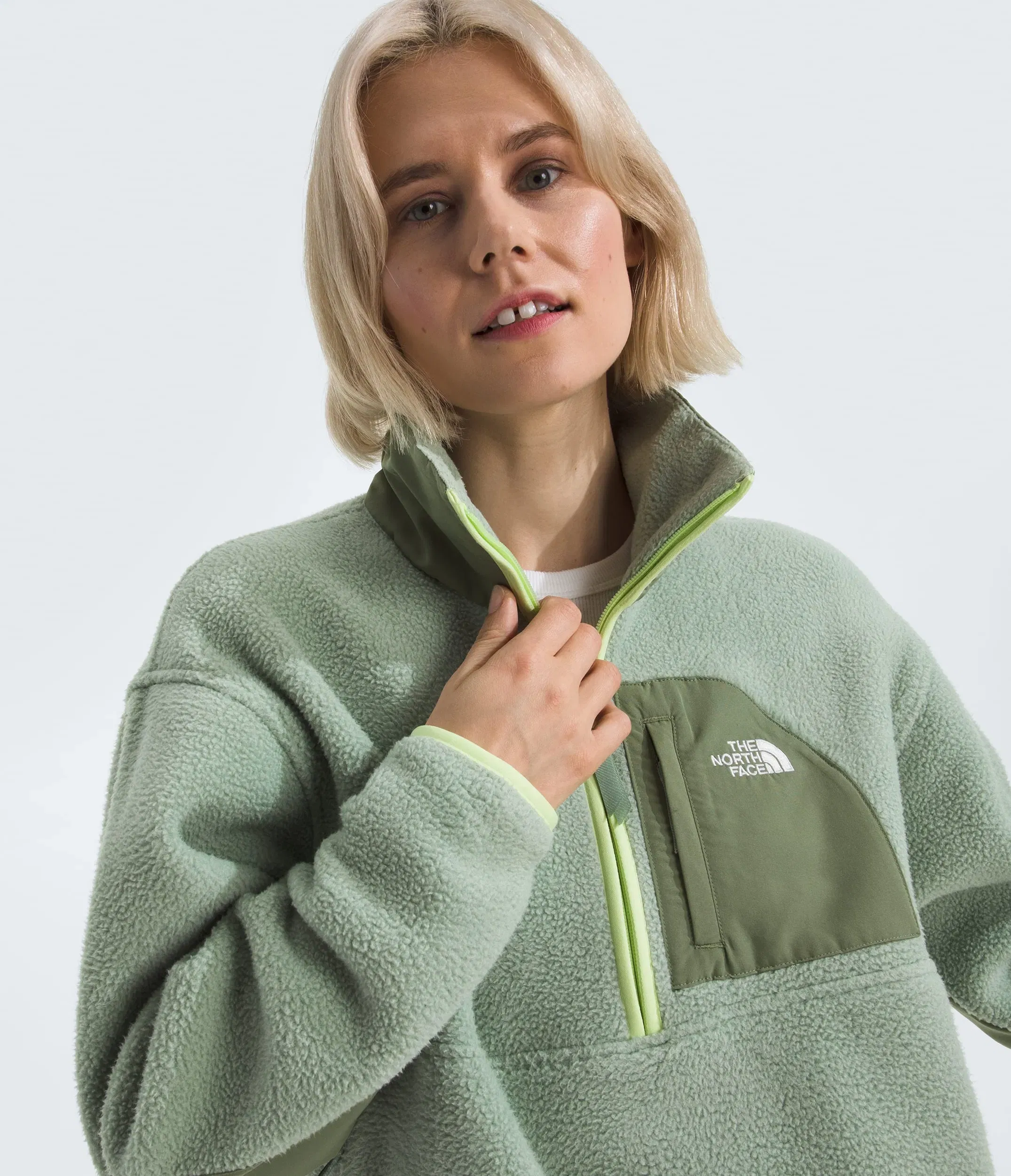 The North Face Women’s Yumiori Off Peak ½-Zip Jacket Slate Moss