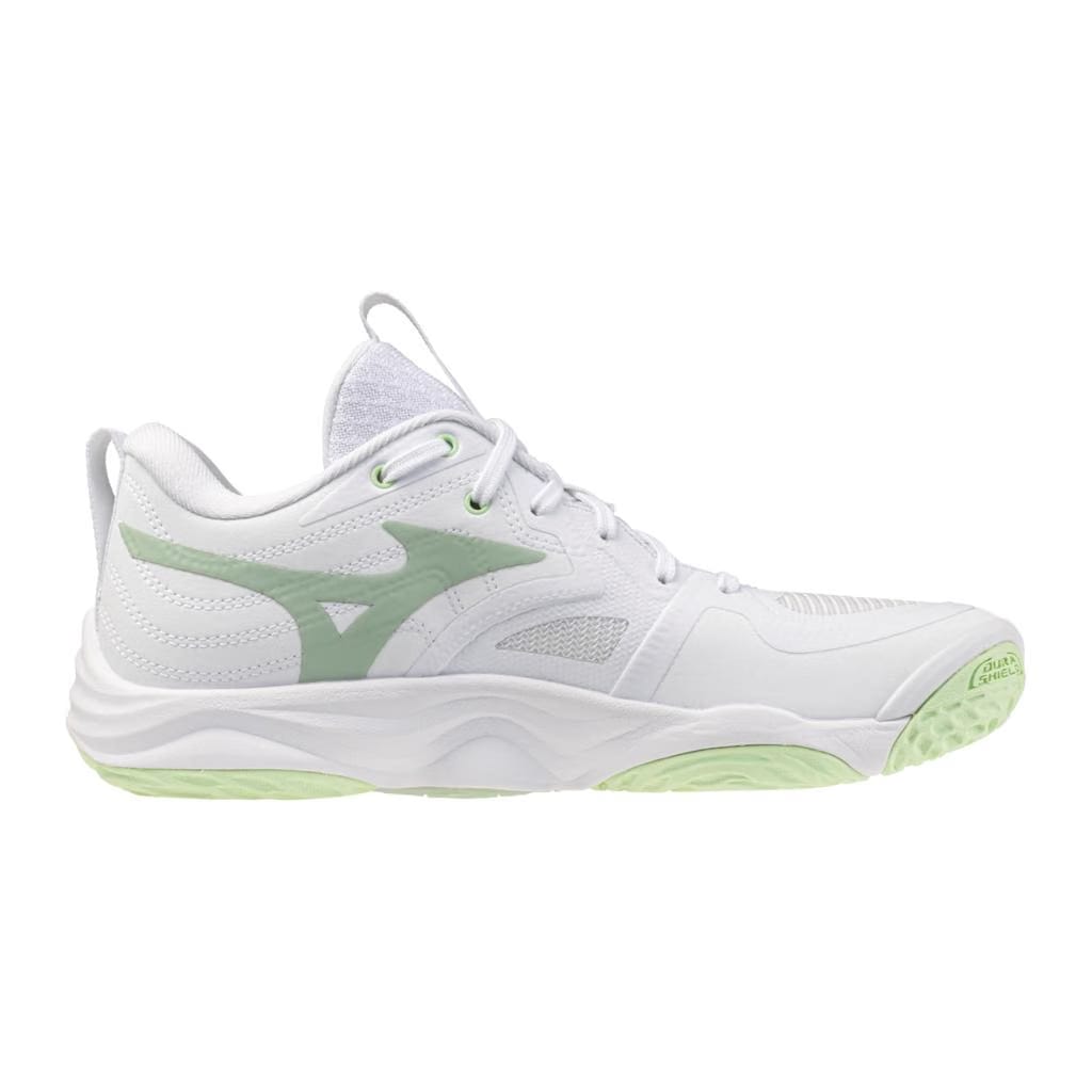 Mizuno Women's Wave Momentum Elite Volleyball Shoe White Ambrosia