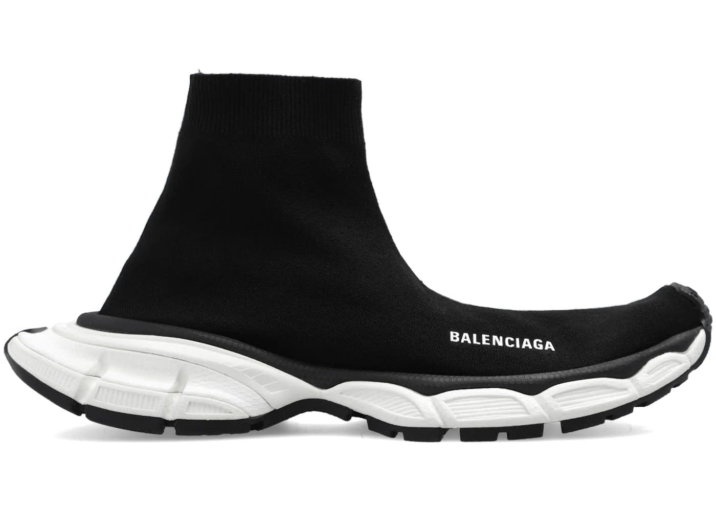 Balenciaga 3Xl Sock Sneaker Black White