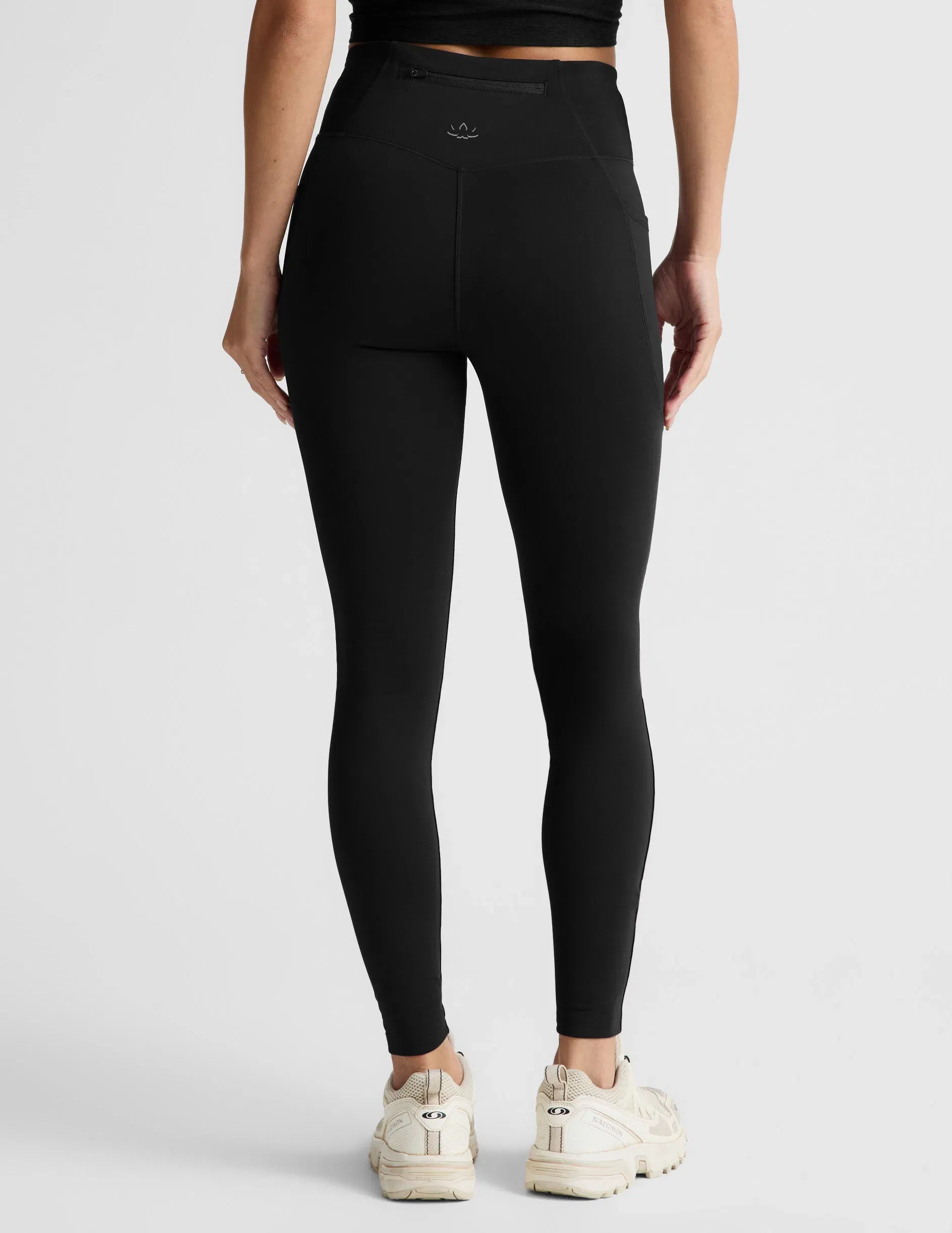 Beyond Yoga Pacer FleeceBacked Zip Pocket Full Length Legging Women's