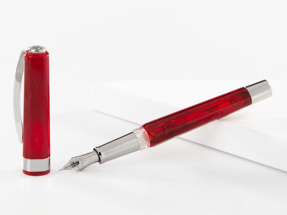 Visconti Opera Demo Red Velvet Fountain Pen Kp32-03-Fpab