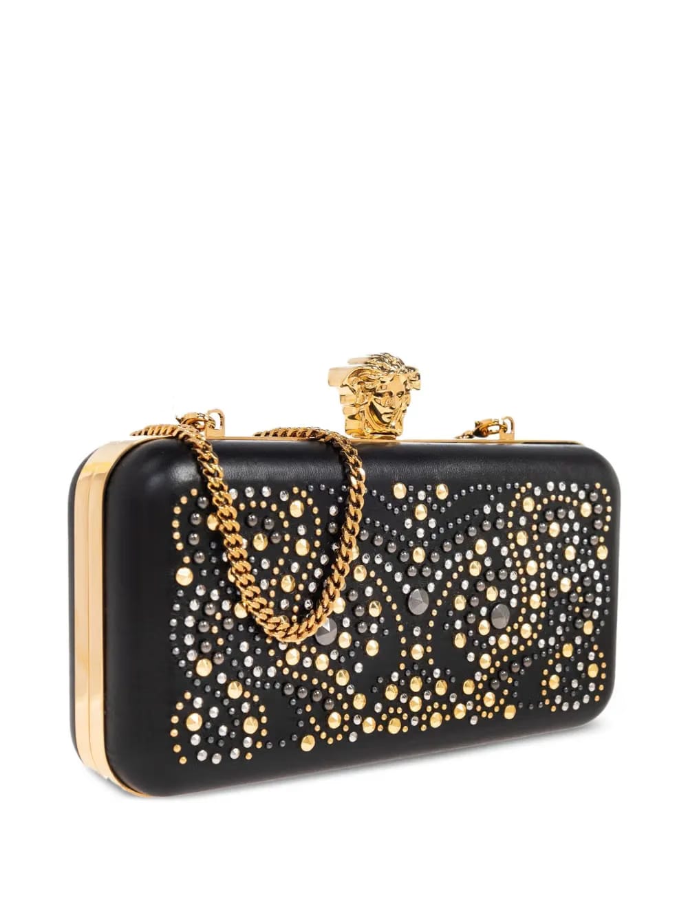 embellishment chain clutch bag